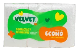 Servilletas Velvet compactas económicas, 240 unidades